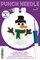 DIY Design Works Christmas Snowman Holiday Punch Needle Craft Kit 240